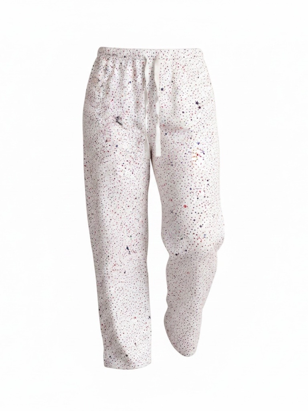 Women's Loft Lightweight Red/White/Blue Stars Pajama Pants